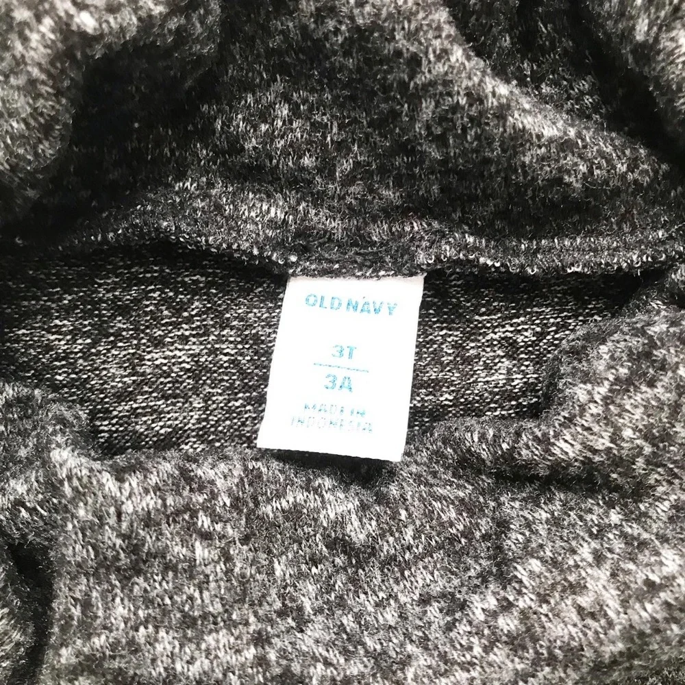 Old Navy soft cowl neck soft  dress EUC 3T